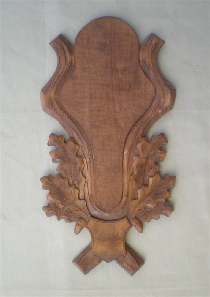 Deer carved trophy plaque 204 | nove_foceni_podložky 267