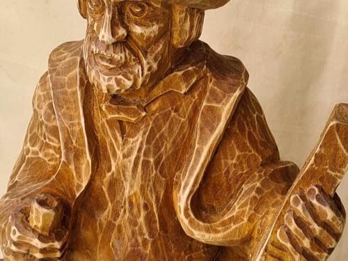Svatý Hubert figura, plastika
