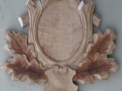 Forest carved trophy plaque forTrophy - roe deer 101 | Rezby 175
