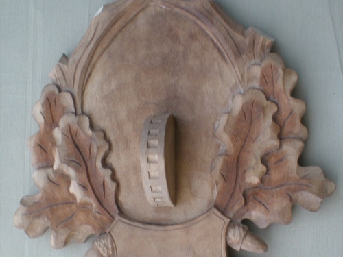Wild pig - tusks carved trophy plaque 401 | nove_foceni_podložky 047