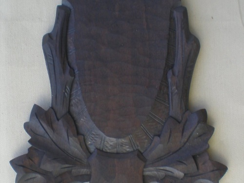 Roe deer, wild beast, carved trophy plaque 109 | nove_foceni_podložky 228