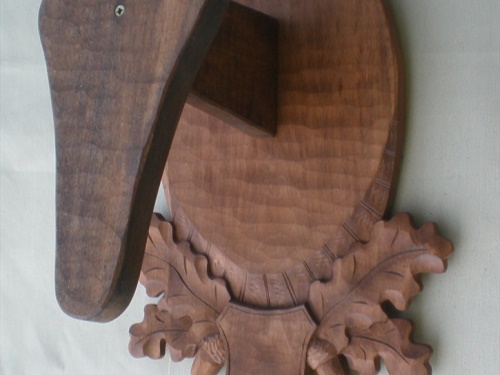 Mouflon carved trophy plaque 503 | nove_foceni_podložky 119