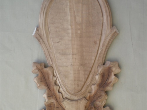 Deer, carved trophy plaque 201 | nove_foceni_podložky 288