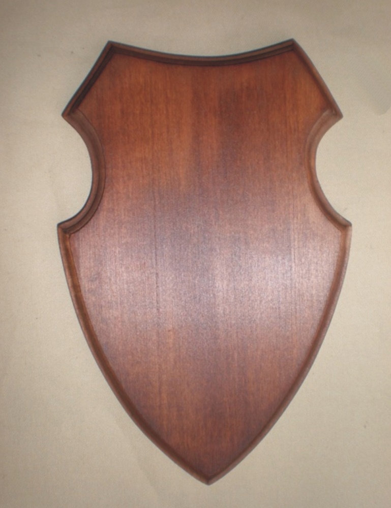 Gefrästes Trophäenschild Hirsch 801