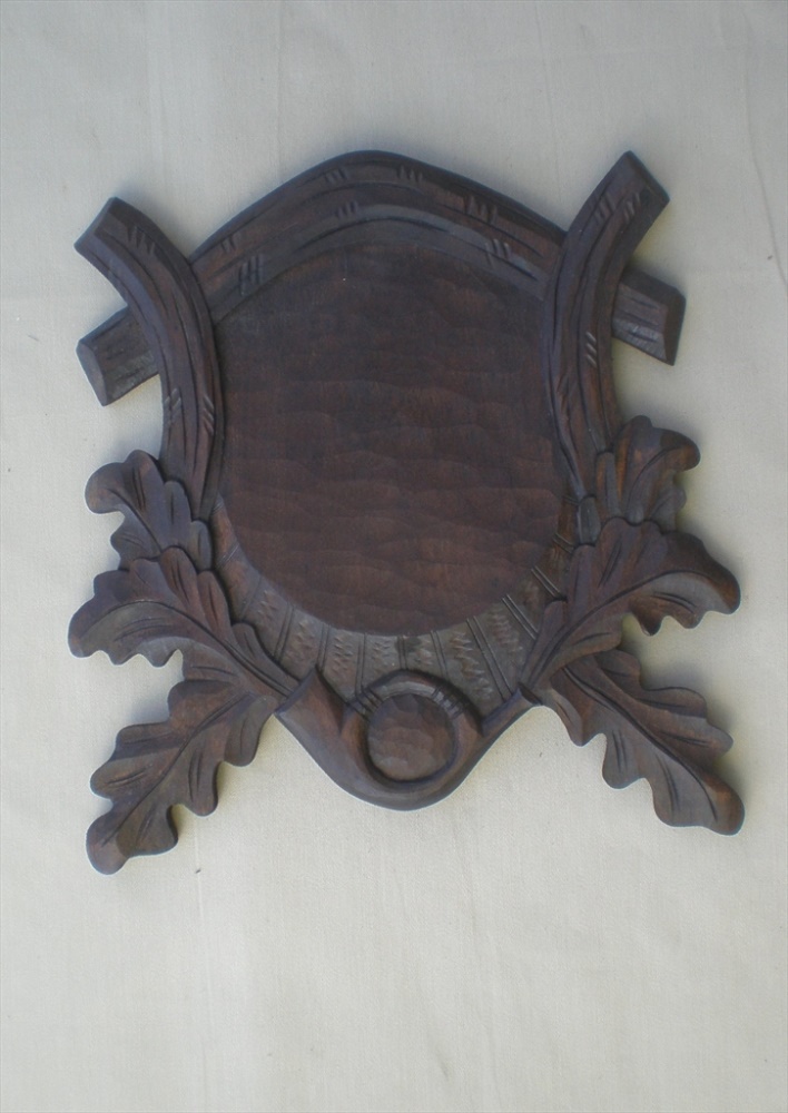 Deer carved trophy plaque 203 | nove_foceni_podložky 251